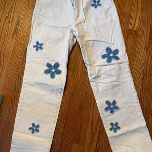 PacSun White Dad Jeans